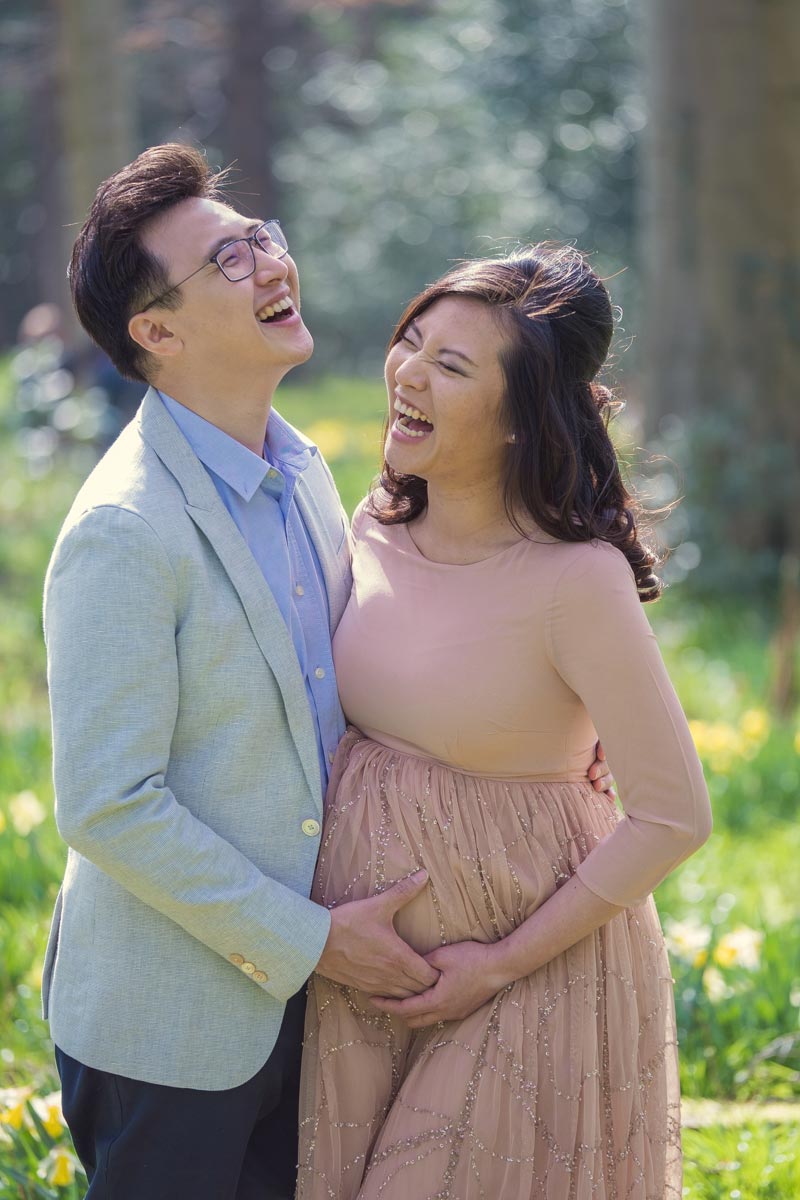 Couples Maternity Poses - Ashley Newman Photography